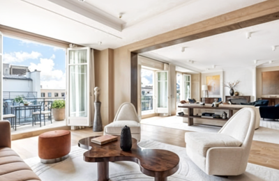 شقة فاخرة بمساحة 308 متر مربع في Avenue Foch – باريس 16